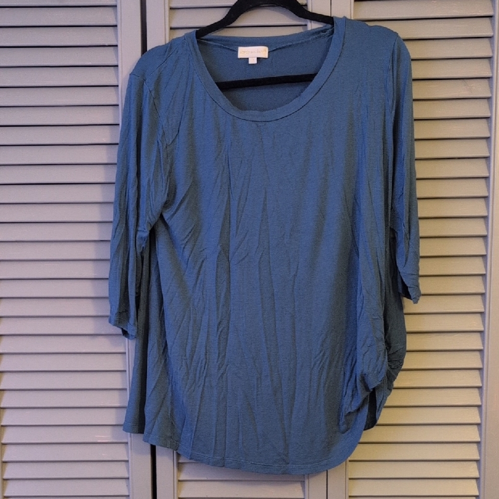 Simply Southern Blue Relaxed Blouse